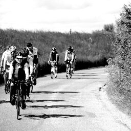 Gentlemen from Rotterdam and the capital who love to ride their bikes.