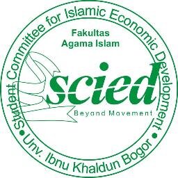 Kelompok Studi Ekonomi Islam SCIED 
Fakultas Agama Islam
Universitas Ibn Khaldun Bogor
IG: scied_uikabogor
FB: SCIED UIKA BOGOR
Youtube: SCIED UIKA BOGOR