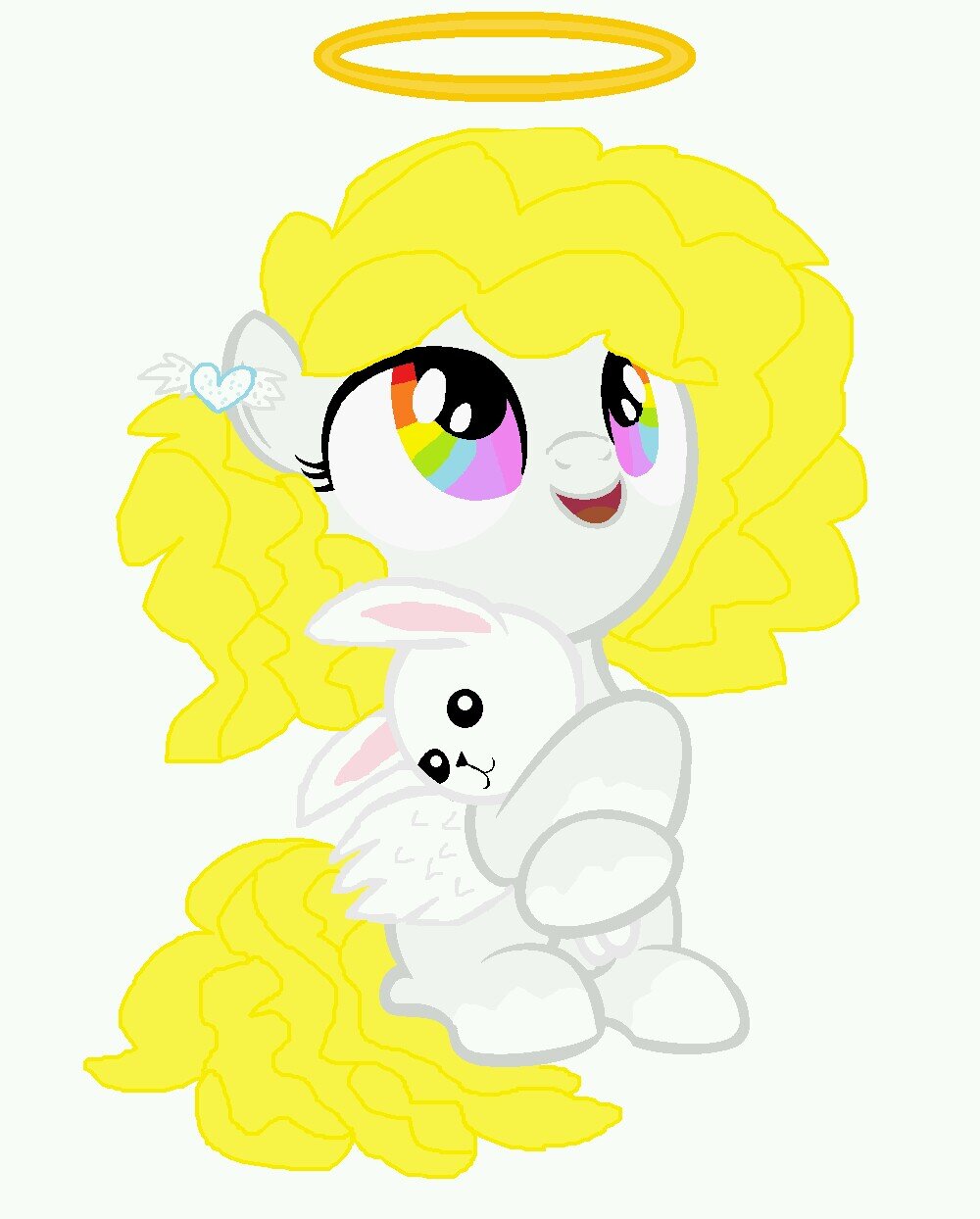 haii im Angle Halo im super nice and sneak around at night trying to see the princess of the night
