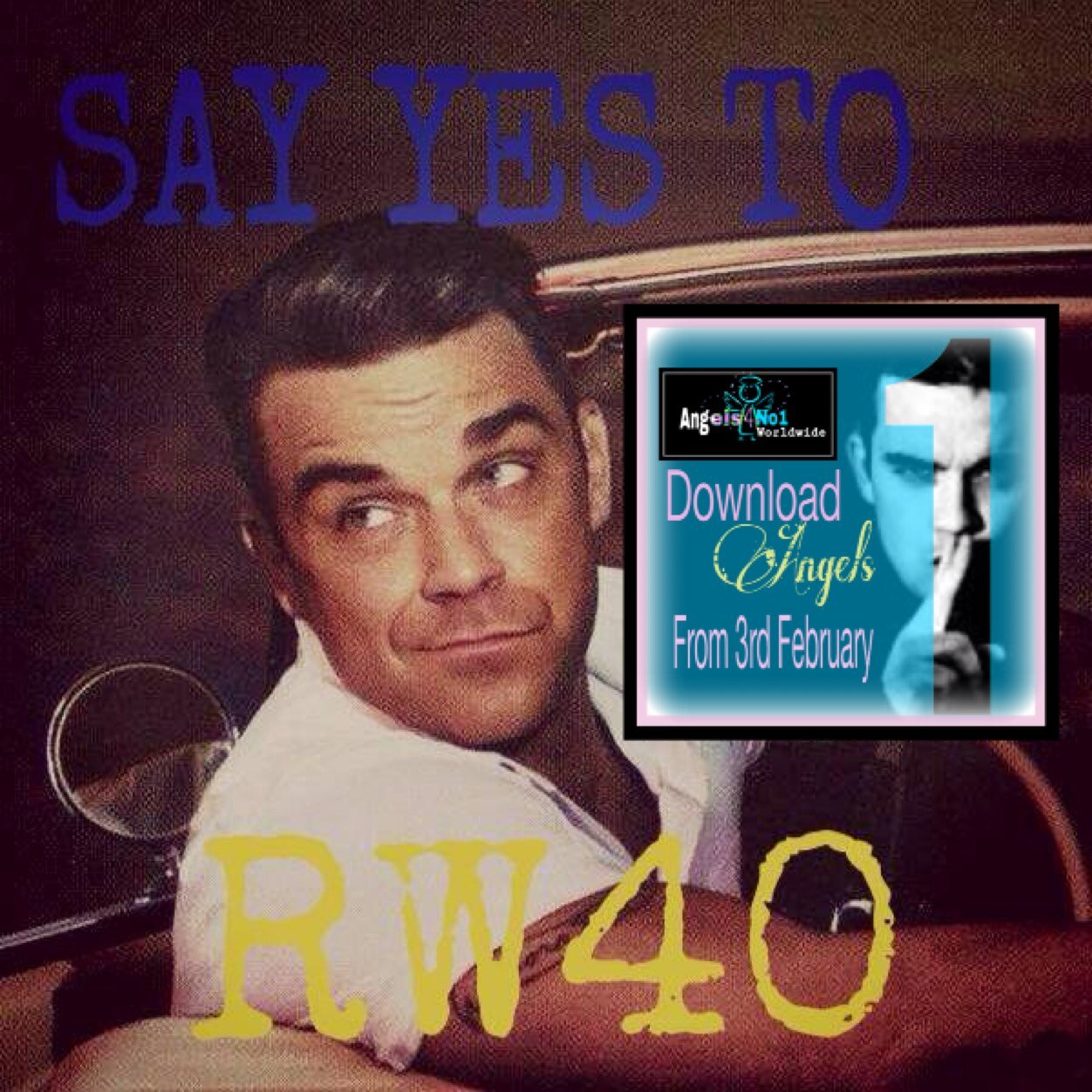 Wouldn't it be a great idea if the amazing Robbie Williams did a gig to celebrate his 40th birthday in 2014!