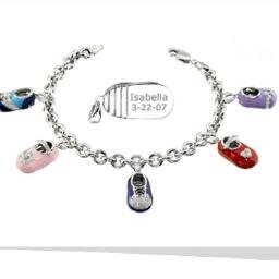 Baby Shoe Charms are great gifts for mothers and grandmothers.