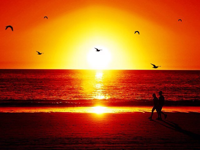 Sunsets from around the globe...