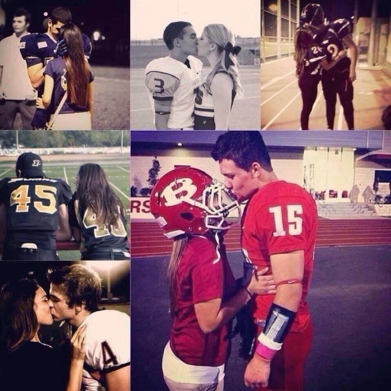 Tu y yo jugando football piensalo. ❤