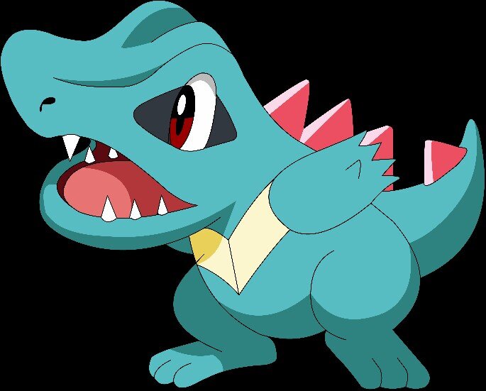 El mas mono de todo Jotho. Primer Pokemon de @rojo_poketrain, hermano de @mega_mudkip  y un Totodile que se niega a evolucionar.