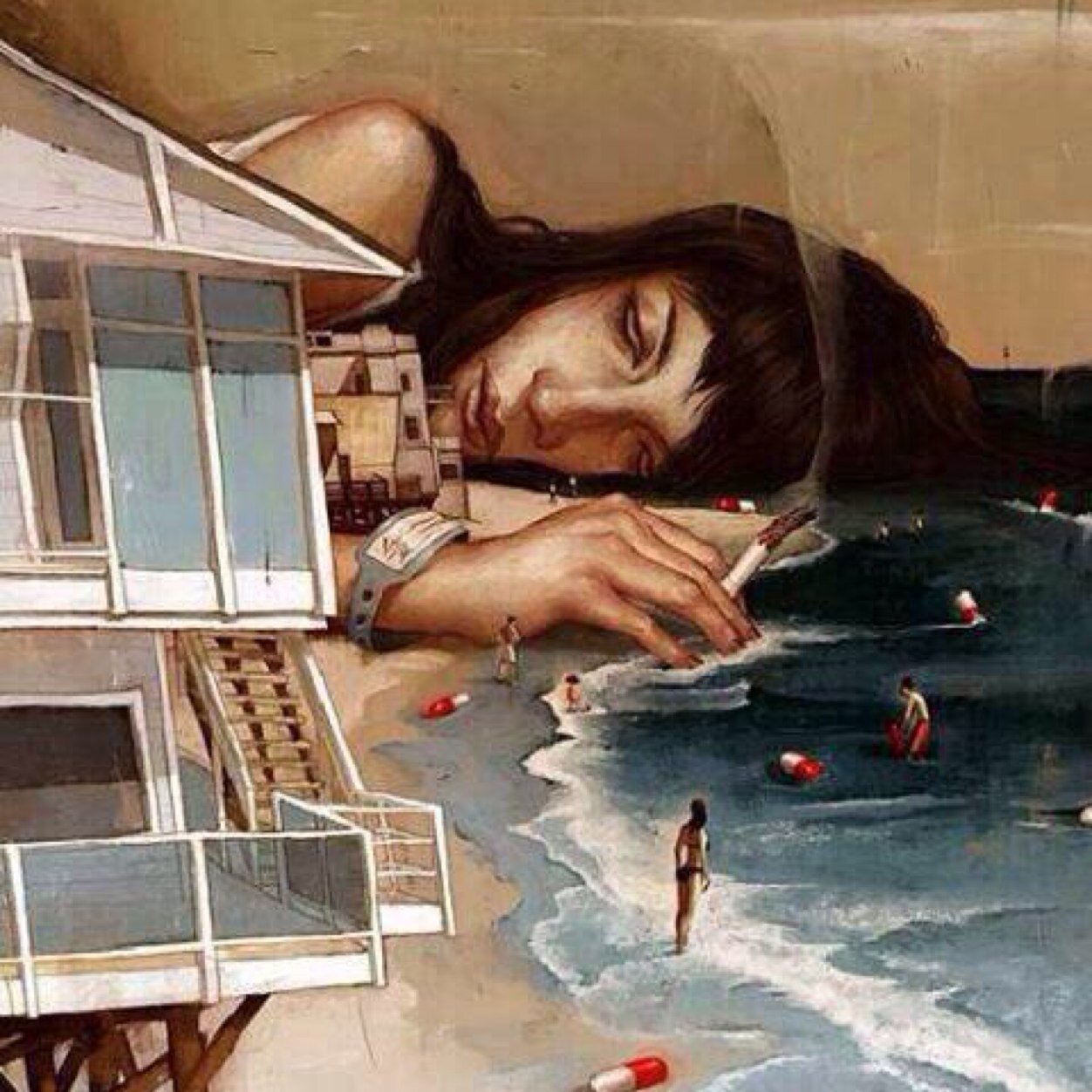 how strange it is to be anything at all