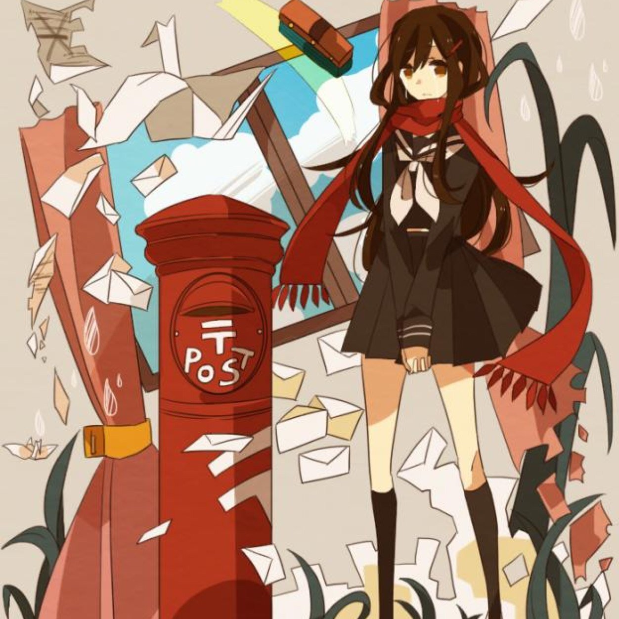 Please smile well i'm gone.. Because everything will be alright.| Eh, Shintaro-kun..? What does the colour red mean to you? To me, its the colour of heros..|