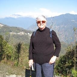 Senior travelling lady who loves to read.