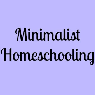 Journeying into minimalism and taking our homeschool with us.  Living with less so we can learn more.