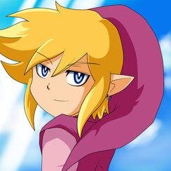 *Purple's gay voice*Hi you guys,my name is Purple Link,and i'm the most fabulous and smartest one in the four swords. Everything will be fabulous!~ (RP Single )