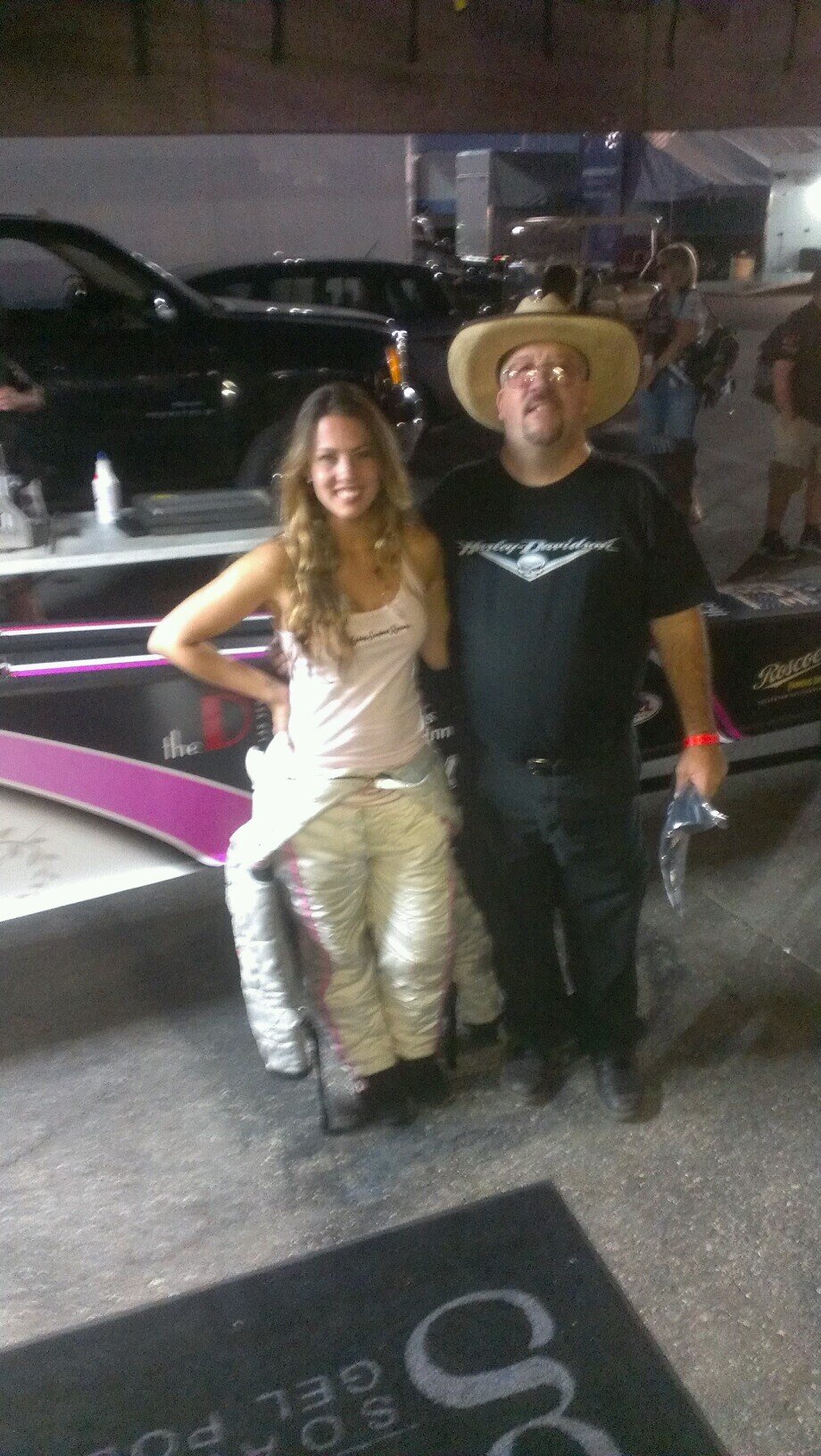 Im a truck driver. I love nascar. diehard lizard lick fan to the core. southbeach tow awesome.