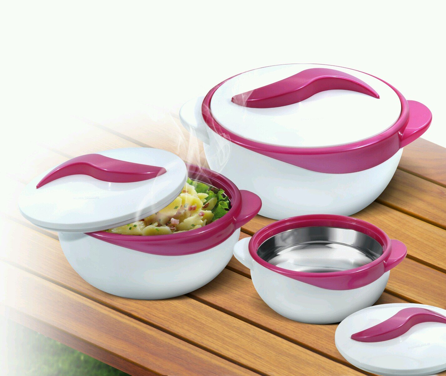 Keeps food Hot/Cold up to 6 hours