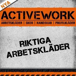ActiveworkSE's profile picture. Vi erbjuder bara det allra bästa, för er som jobbar allra hårdast. Rejäla kläder, skor och handskar som tål tuffa tag när man jobbar. Välkomna in i butiken.