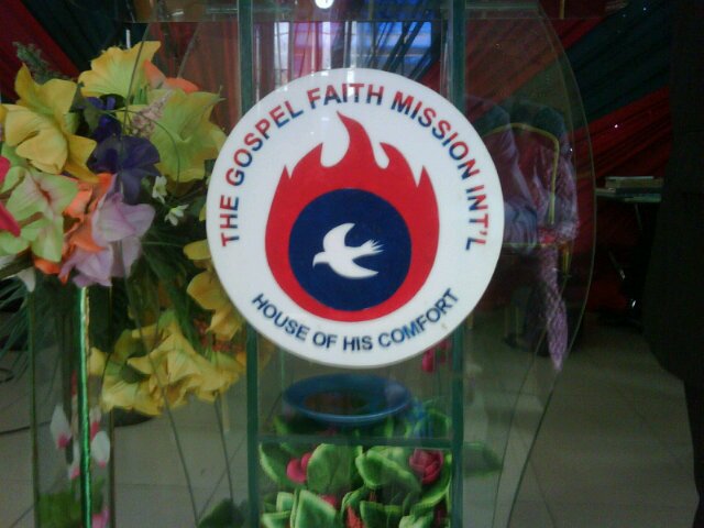 This is The Gospel Faith Mission International,Festac Assembly aka House Of His Comfort