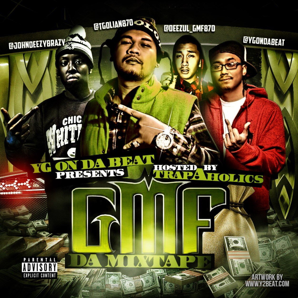 Official GMF Management | Contact Page For Features, Shows, & Etc. Follow Da Guys @YGOnDaBeat @TGolian870 @JohnDeezyBrazy @Deezul_GMF870