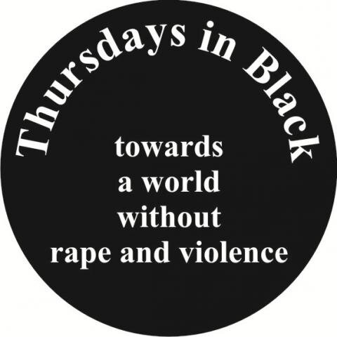 Thousands worldwide wear black every Thursday & speak out against all forms of sexual & gender based violence. Join, wear a badge & sign the pledge #TiB #GBV.