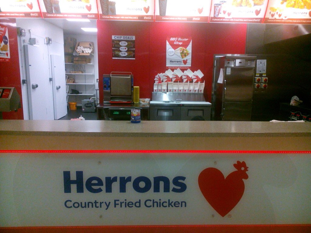 Herrons Country Fried Chicken first store in Belfast. 
The best Fried Chicken in West Belfast and beyond!!
