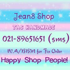 Tas Handmade. Ready&PO. Reseller/Dropship. CP: 02189651651 (sms) BBM/WA for fix order. Happy Shopping People!♥