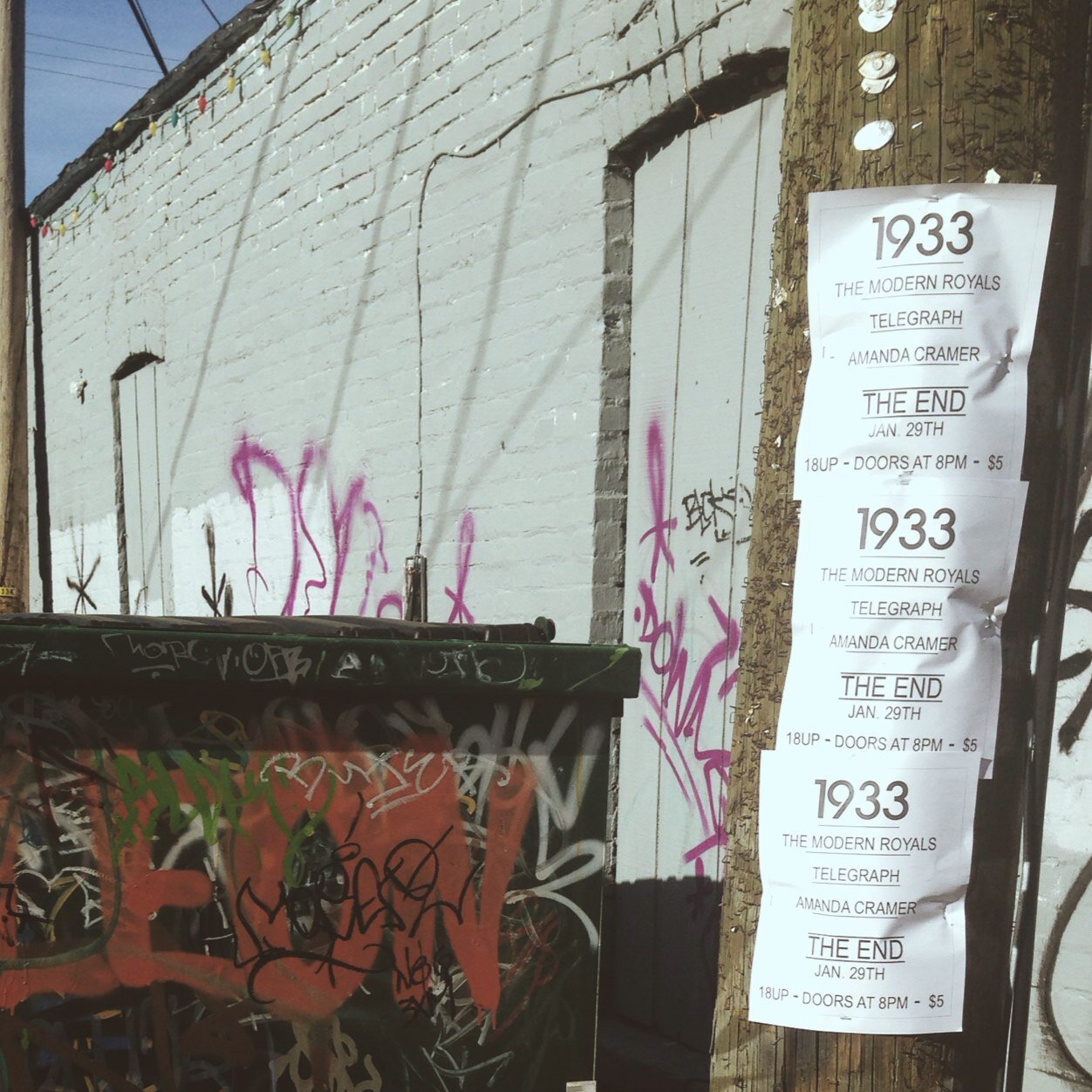 OFFICIAL TWITTER FOR  UPCOMING 1933 EVENTS.