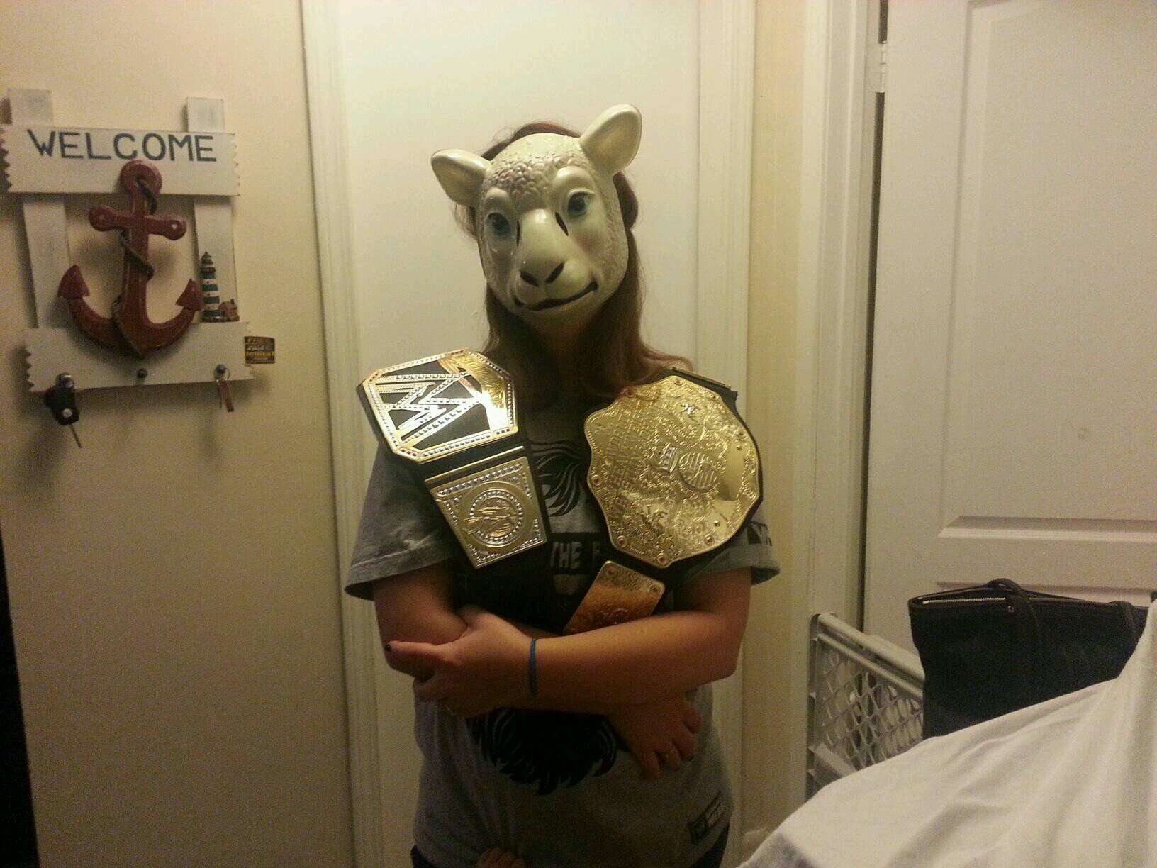 you wouldn't understand its a wrestling thing ♥