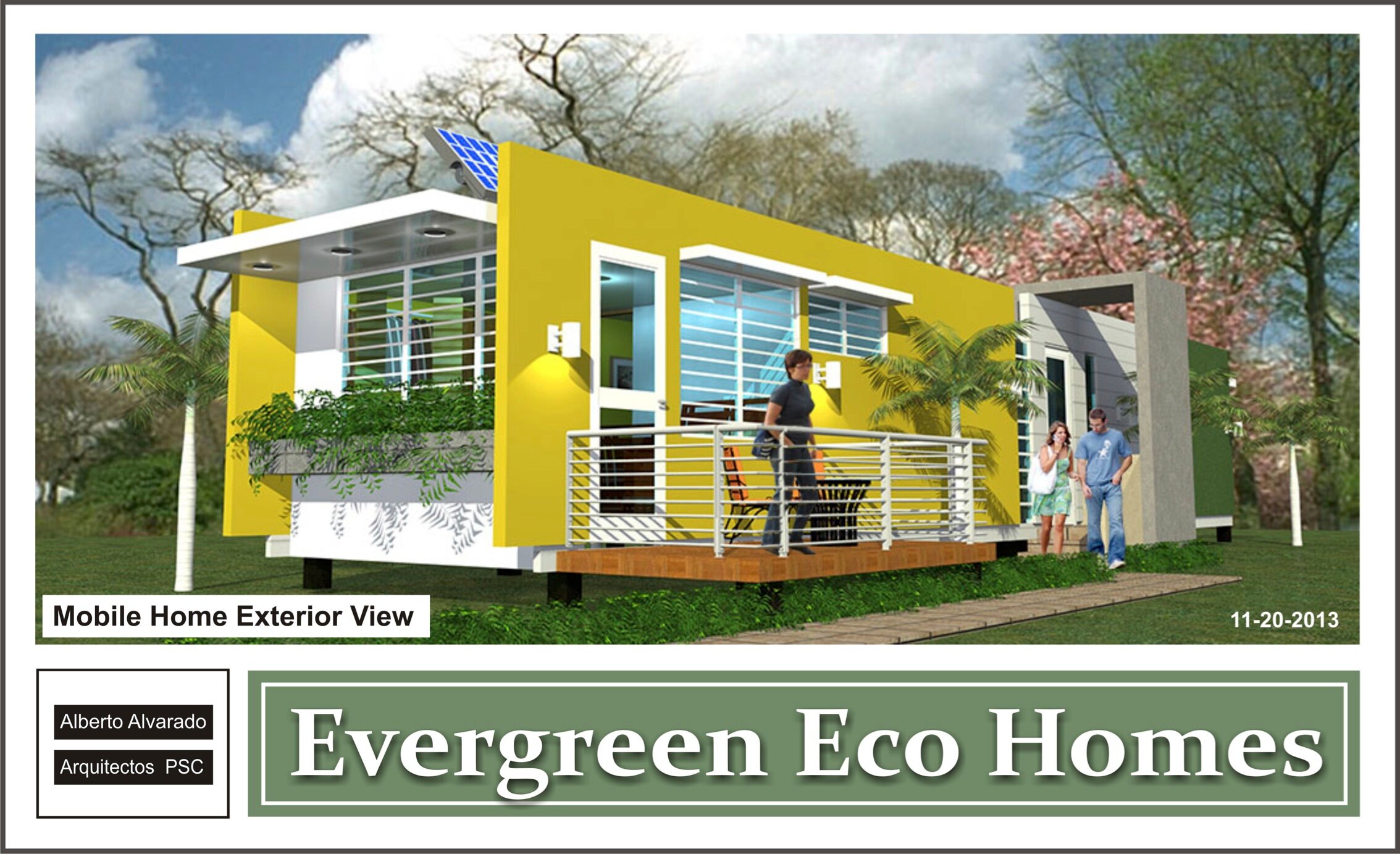 Evergreen Eco Homes is the premier company building reinforced concrete eco homes in the USA.