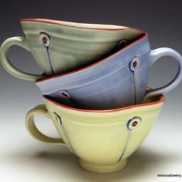 I am a full time artist specializing in the creation of whimsical, colorful, functional handmade pottery. I sell at art fairs, galleries and online.