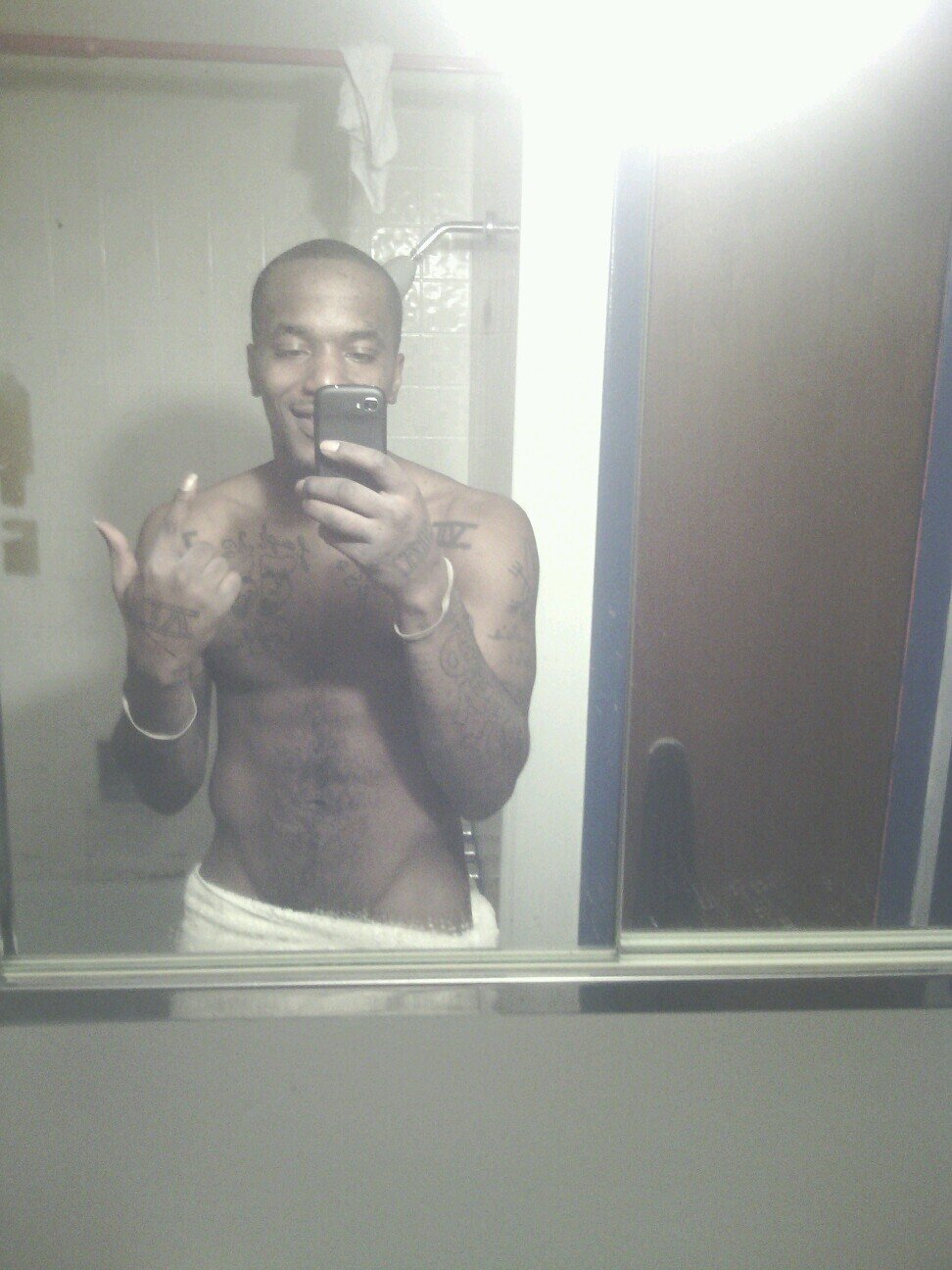 MMM567 7-4-14..#R.I.P to my last page @BigDay08..#Tatted #Stoner #Hustler/Killa #Daddy #TheJoker