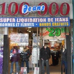 100000 Jeans is a clothing store for men and women in Montreal since 1991. It is located on Plaza-St-Hubert
514-278-8769