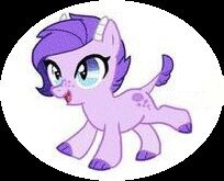 I'm Purple Fire and I'm a dragon pony. I'm destined to perform with fire. I'm pretty strong, too! (Ages 5x slower than normal ponies)