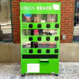 Avid reader developing green and local distribution model for used books.