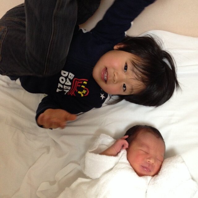 2010年5月25日に長男👦🏻
2014年1月20日に次男👦🏻
2018年5月14日に三男👶🏻が産まれました。