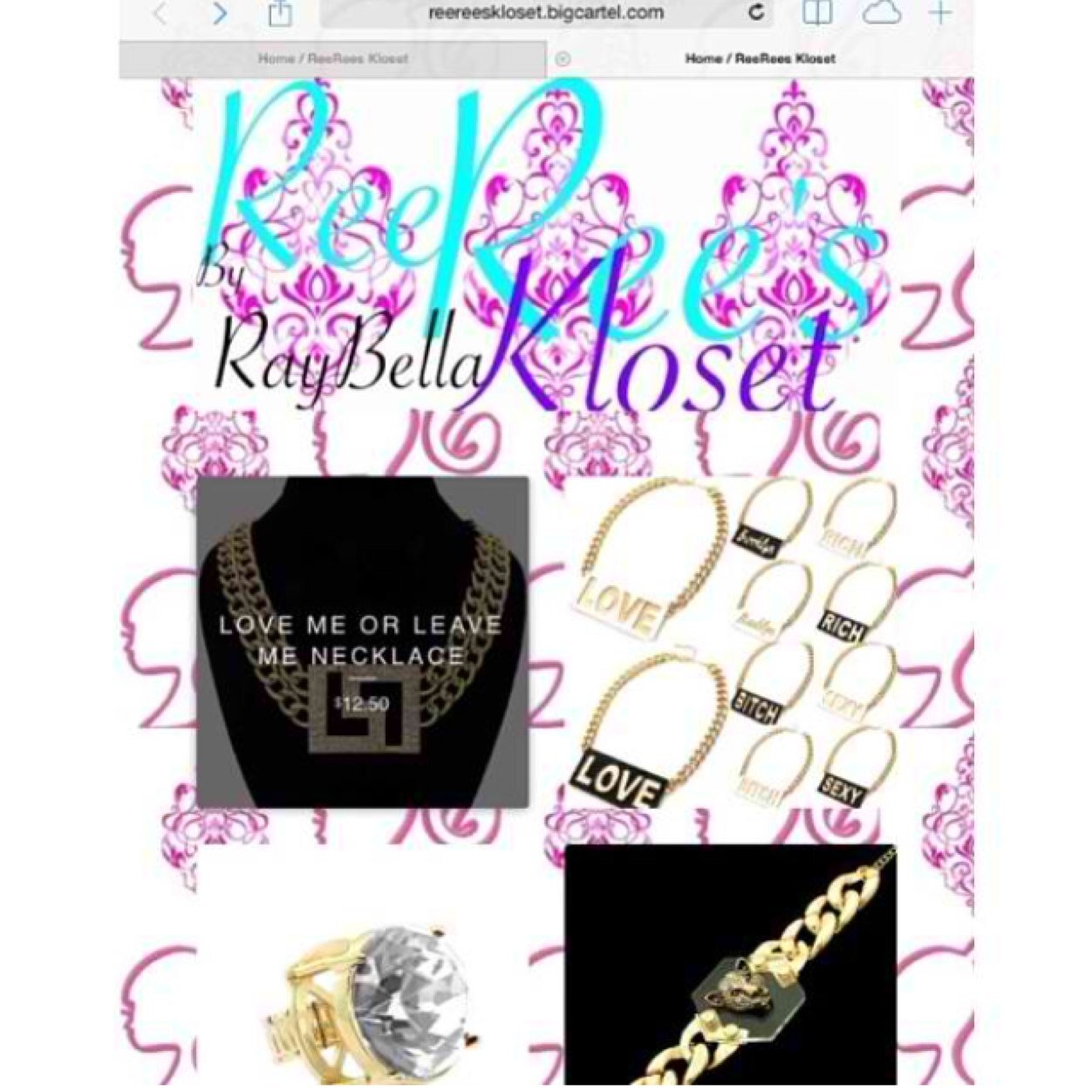 ReeReesKloset Accessories Boutique Jewels&More✨ Where Everything&Anything can be Bella Classy|Glam|Trendy|Edgy This Is Not Yo Mama's Jewelry Box