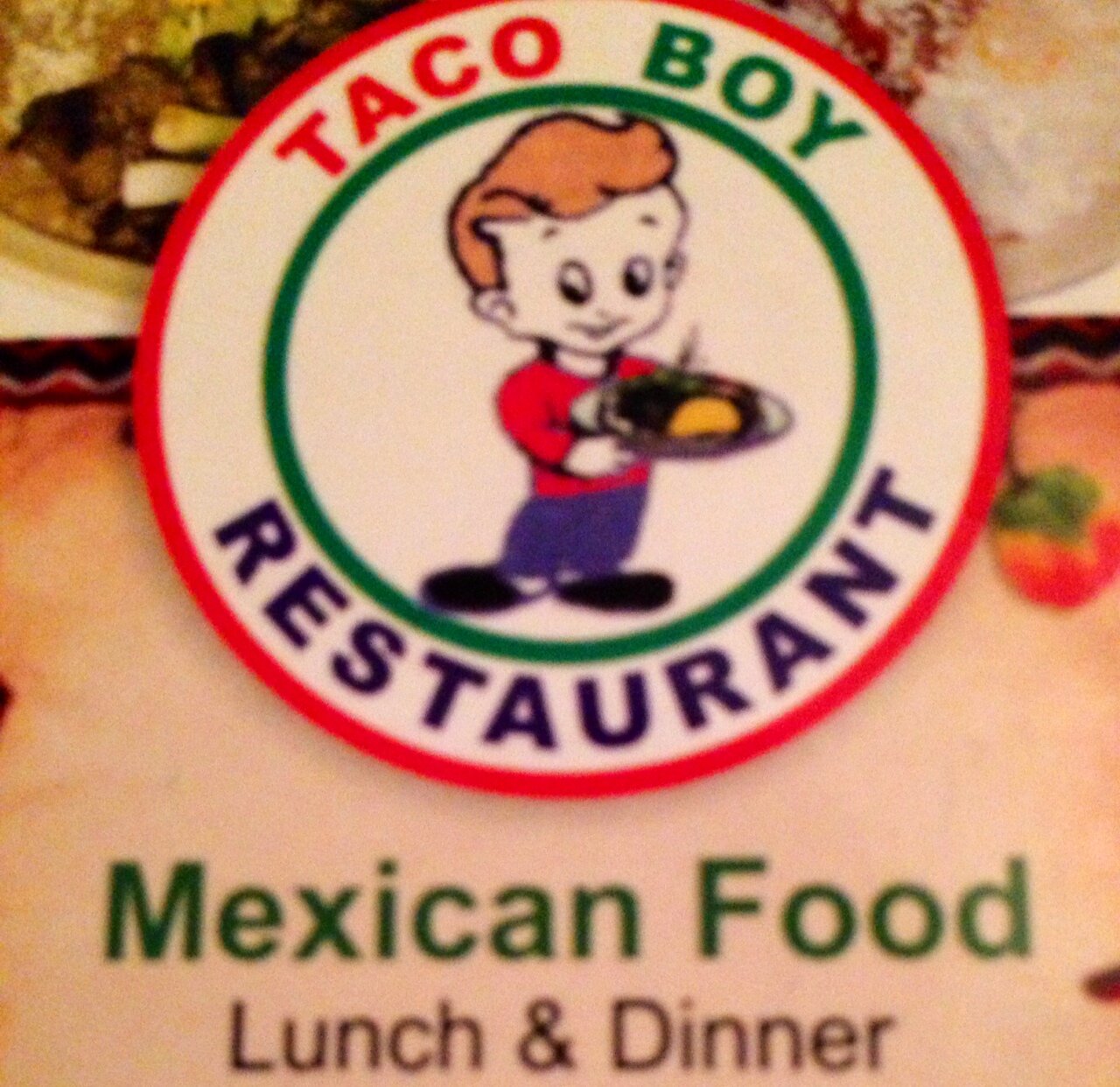 Official twitter of Taco boy restaurant
#TB