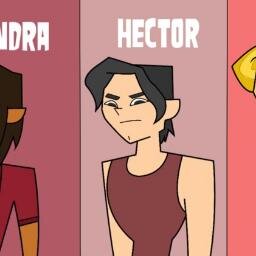 You /should/ Already know me by now,Male version of Heather,and of course the winner of total drama world tour. And also,get bent. (Gender bent.RP,Single)
