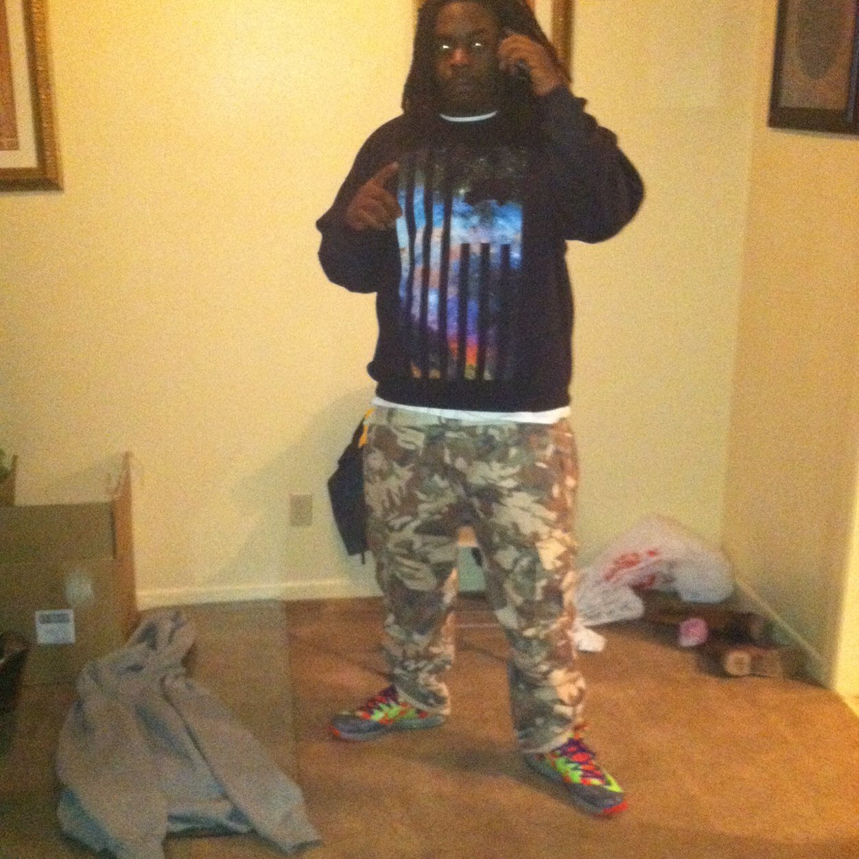 Kc ✈ Atlanta Music is life R.i.p mark