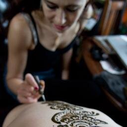 100% All-Natural Organic Henna, Traditional and Modern Free Hand Designs