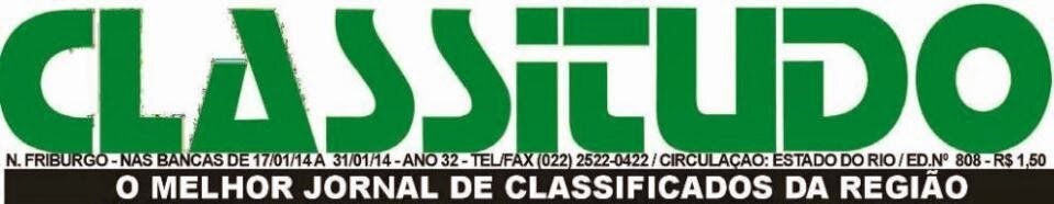 Jornal Classitudo o melhor jornal de classifica da região a 31 anos no mercado...