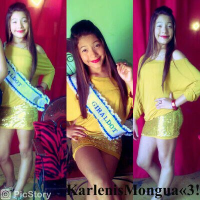 KarlenisMongua 13 años de edad estudiante de 2do año de bachillerato Y quiero ser la proxima Señorita 29 De marzo con dios todo sin el nada;)