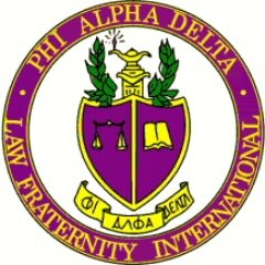 NYU Pre-Law Chapter of Phi Alpha Delta Fraternity International.