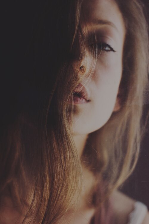 I wonder what I look like in your eyes.