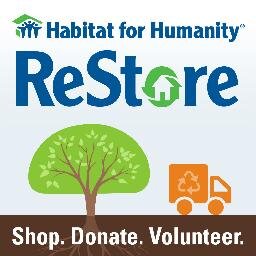 Habitat ReStore is a home improvement store that sells appliances, furniture, fixtures, etc. All proceeds from sales help to build Habitat for Humanity homes.