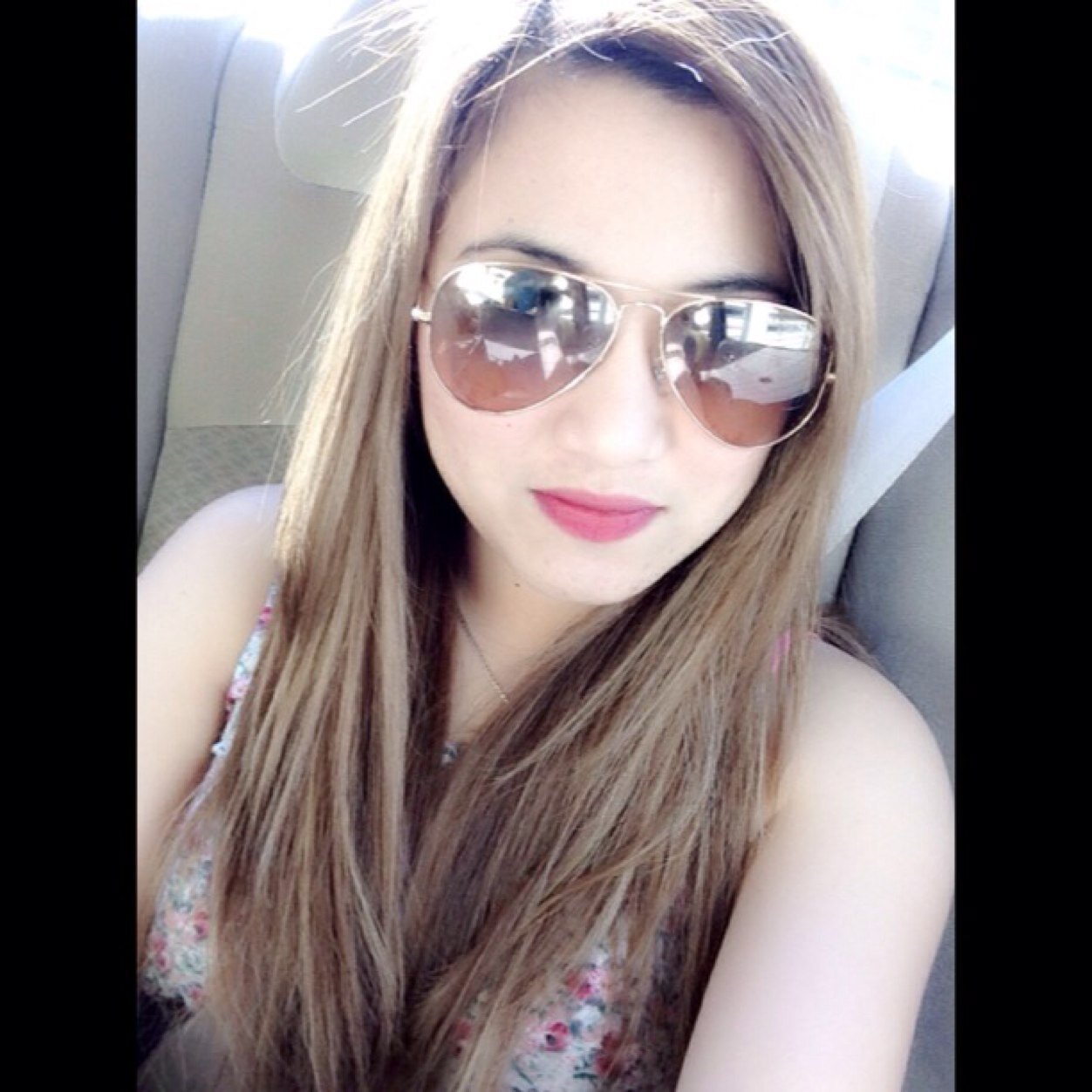 happy and contented.