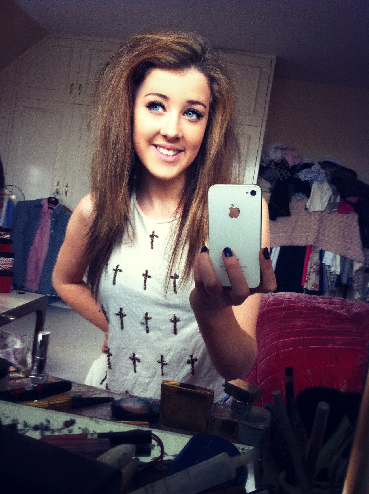 I promise you, if we're ever together, I will try my hardest to make you happy.
