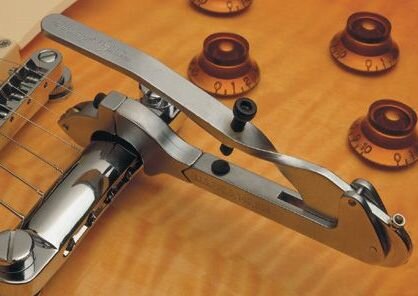 The only non-defacing guitar string bender in the world invented by Richard Bowden.