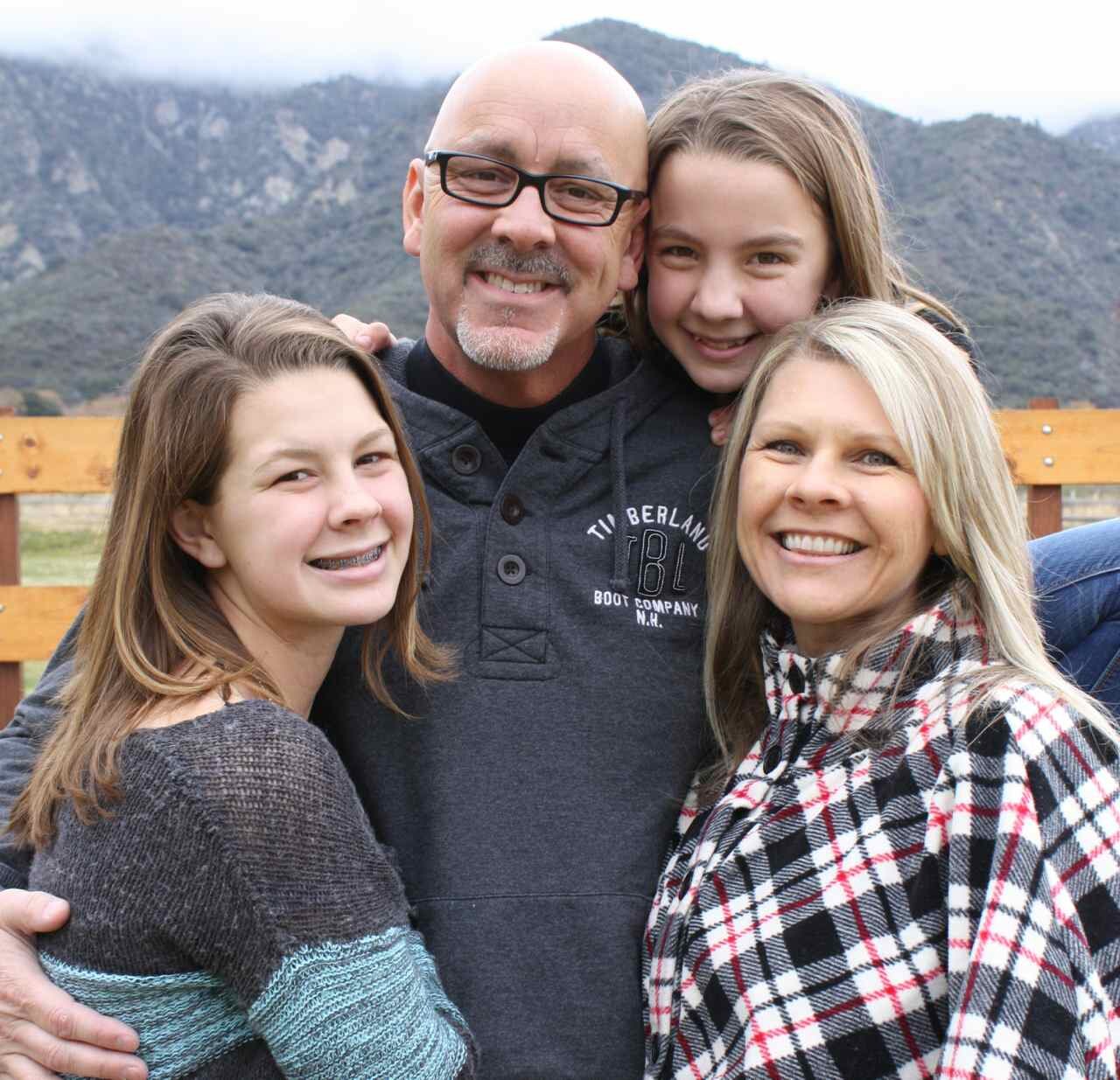 Loves God, my husband, my girls, biking, the Dodgers...in that order.