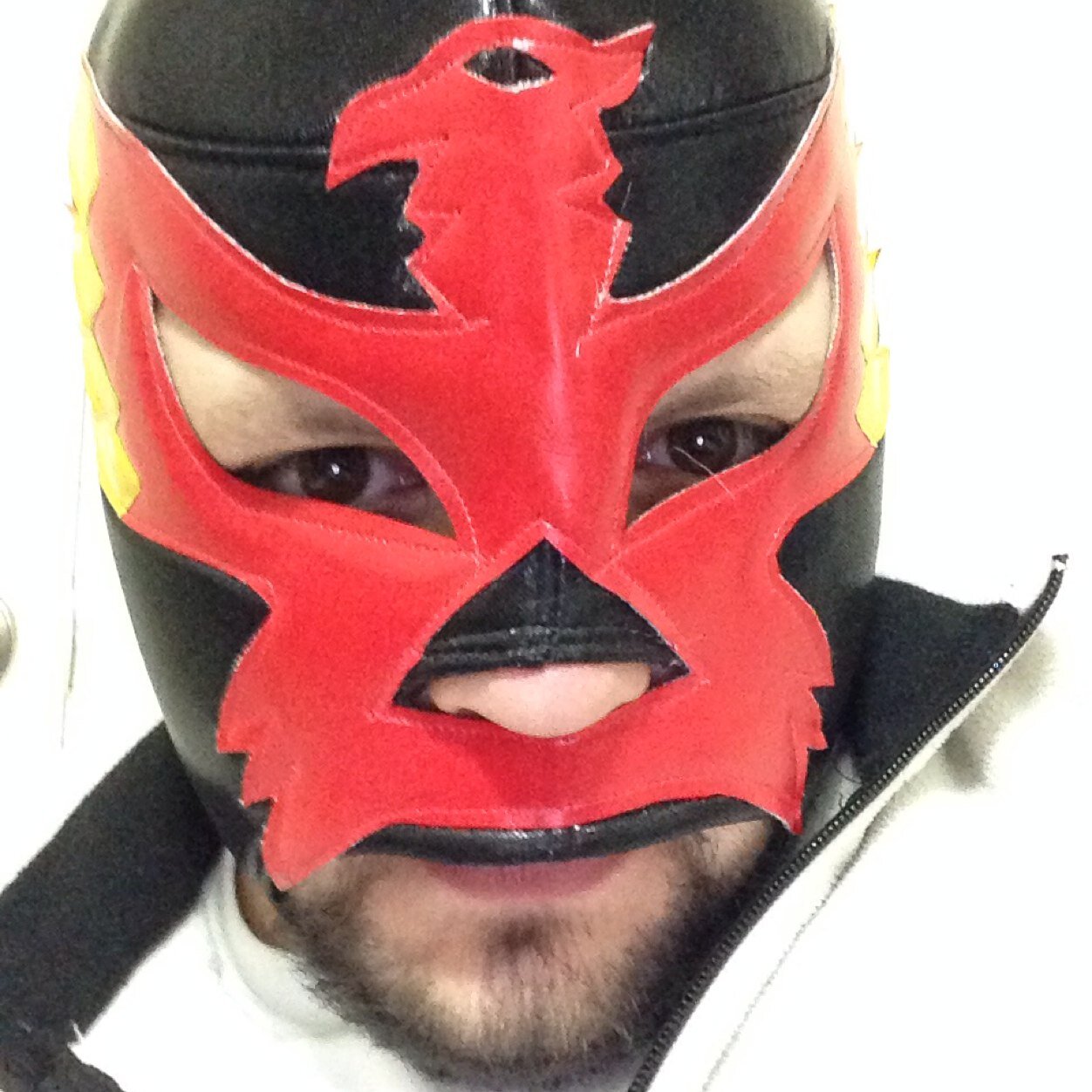 Luchador style wrestling. Beer dominating.