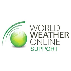 WWOSupport's profile picture. Support account for http://t.co/Ofn2Ip9cxg Worldwide weather forecast and weather content provider. Free weather API