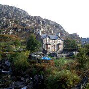 Big Welsh House holiday let, set in our Welsh paradise of the slate Moelwyn mountain range, sleeps 6 (3 bedrooms).