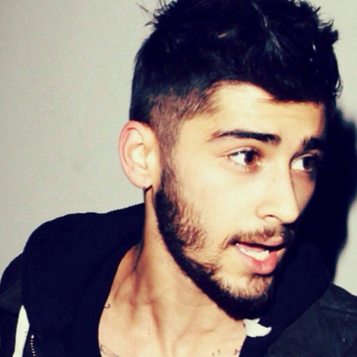i wish i could be pressed against zayn's chest, listening to his heart beat, instead of the rain