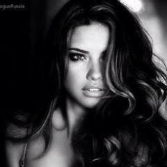 I won't cry for you my mascara's too expensive - Adriana Lima