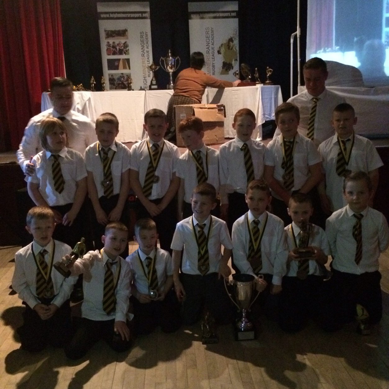 LMR nat gilmore team of the year trophy winner 2 years on the bounce Under 7s and under 8s can we do the treble ?